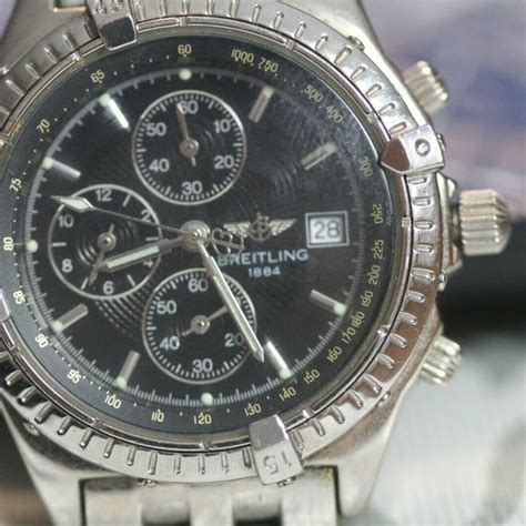 my breitling 1884 watch just stopped|breitling 1884 tachymeter chronograph watch.